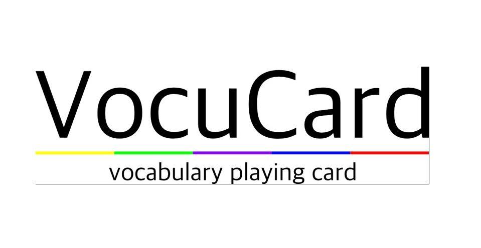 VOCUCARD VOCABULARY PLAYING CARD