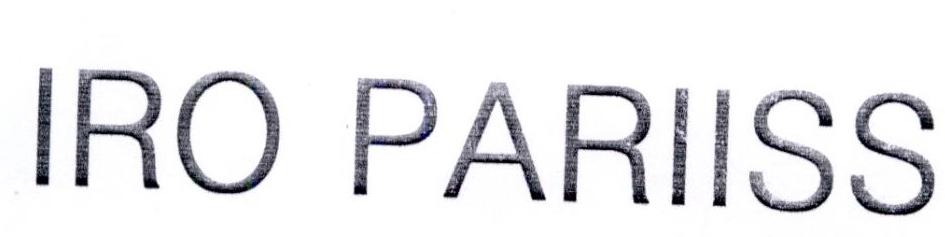 IRO PARIISS