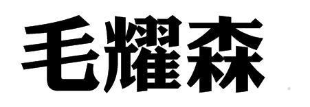 毛耀森