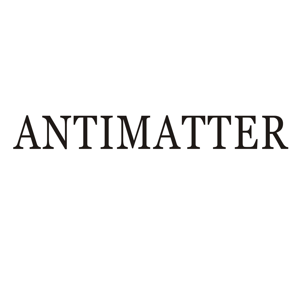 ANTIMATTER