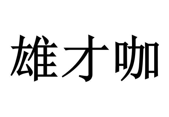 雄才咖